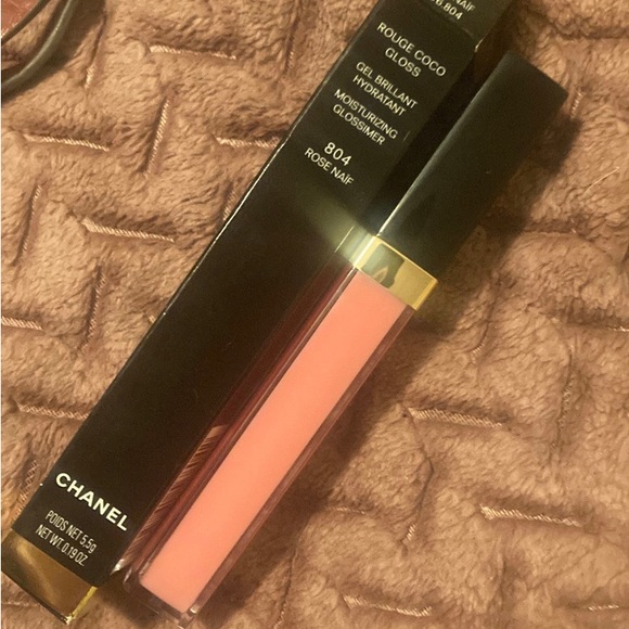 CHANEL Makeup Chanel Rouge Coco Gloss 84 Rose Naf Poshmark